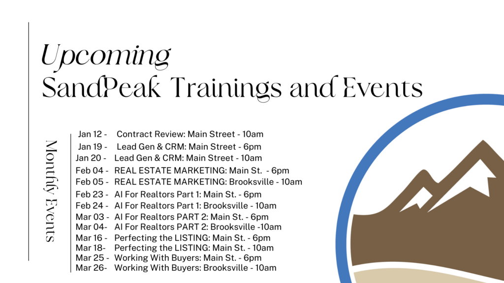 SandPeak Training